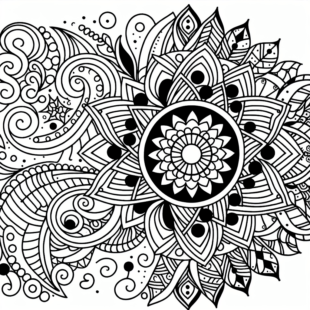 zentangle coloring pages